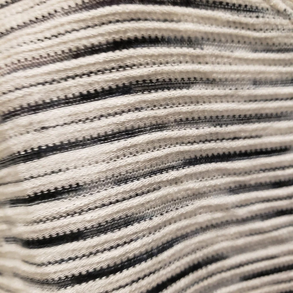 Button Back Space Dye V-neck Top CJ Banks Plus Size 3X - Picture 7 of 10